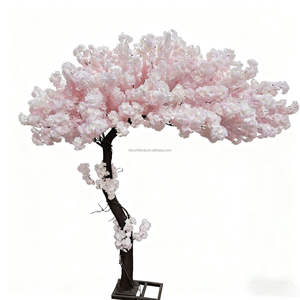 BL-AP04 Arbres artificiels de cerisier hautement réalistes pour l'aménagement paysager intérieur et extérieur, décoration de bonsaï, en fibre de verre durable, résistants aux UV - Product Image 2