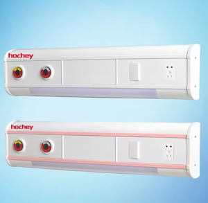 Unité de tête de lit pour les services de gaz médicaux Unité de tête de lit Gaz médicaux Éclairage électronique Données téléphoniques ou systèmes d'appel d'infirmière - Product Image 3