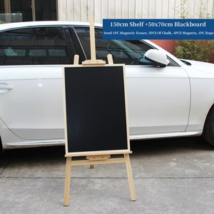 Một Khung Giá Vẽ 59 "Để 69" H Giữ Vải Để 49 "Gỗ Thông Lớn Nghệ Sĩ Giá Vẽ Cho Bức Tranh Vải Studio Sàn Giá Vẽ Đứng - Product Image 5