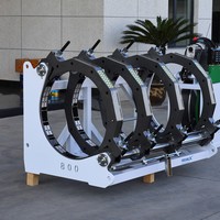 Machine à souder par emboîtement pour tuyaux en plastique HDPE de 450-800 mm, livrée avec des patins antidérapants Welping FX