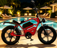 Vélo électrique pour adultes, moteur de 750 W de puissance maximale, batterie au lithium 48 V 18 Ah, pneus larges de 20 pouces, écran LCD couleur