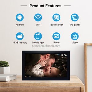 Oem nhà sản xuất của tùy chỉnh 15.6 inch Khung ảnh kỹ thuật số 16GB Wifi thông minh khung ảnh kỹ thuật số bằng gỗ FHD IPS màn hình cảm ứng - Product Image 6