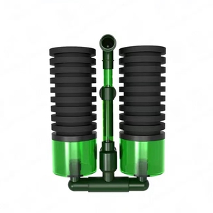 <span class=keywords><strong>Aquarium</strong></span> Interne Bio Sponge Filter Fish Tank Filter Met Dubbele Grof Biochemische Spons Voor <span class=keywords><strong>10</strong></span>-Om 40 Gallon Qanvee QS-100A - Product Image 2