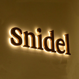 Carrey Sign Factory Custom LED Signage Backlit Metal 3D <strong>Letter</strong> Indoor and Outdoor Channel <strong>Letter</strong> for Company Display - Product Image 3