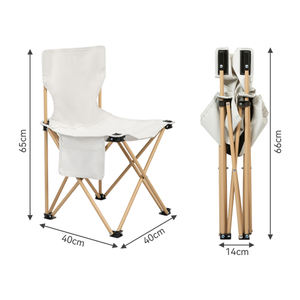Silla Plegable Personalizable para Jardín, Camping, Caza, Silla de Camping Ligera de Marca, Máxima Comodidad y Conveniencia para Senderismo y Picnic - Product Image 1