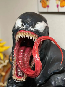 Escultura <span class=keywords><strong>de</strong></span> busto <span class=keywords><strong>de</strong></span> resina con temática <span class=keywords><strong>de</strong></span> Venom <span class=keywords><strong>de</strong></span> alta calidad Técnica pulida <span class=keywords><strong>de</strong></span> mascota favorita <span class=keywords><strong>de</strong></span> los fanáticos <span class=keywords><strong>de</strong></span> Marvel - Product Image 3