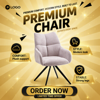Fauteuil d'appoint rembourré confortable