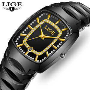 New LIGE LG89189 Fashion Women's Square <b>Watch</b> Multi functional <b>Waterproof</b> Calendar New Quartz <b>Watch</b> 2026 - Product Image 1