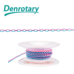 Denrotary Ortho Materials Bretelles Élastique Dentaire O-rings Deux Couleurs Supports Orthodontiques Dentaires Ligature Ties - Product Image 2