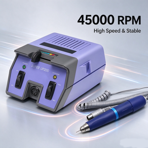 Machine à ongles électrique 45000 tr/min, faible vibration, outil de manucure et pédicure, portable, pour salon et usage domestique - Product Image 5