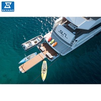 Plate-forme de tapis d'eau gonflable flottant, Yacht d'île à Air, à vendre