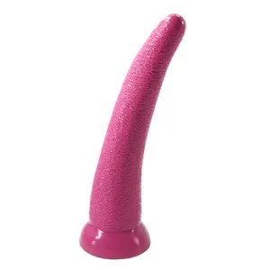 FAAK 26cm 10.5 "5.8cm lang große silikon dildo premium realistische anal butt plug sex spielzeug rosa realistische dildo saug für frauen