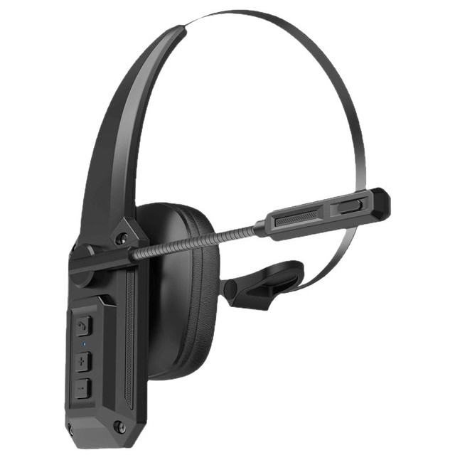 Wireless Over-ear Long Battery Life Headphone with Mic V5.4 ANC ENC Noise Canceling Telephone Headset for Office