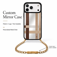 Funda Magnética para Teléfono con Espejo, Personalizable con Logotipo, Material TPU, PC y Acrílico, Admite Personalización en Pequeños Lotes, Envío Rápido