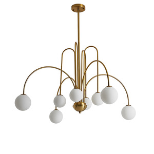 French-Style Retro Magic Bean Lamp Modern Minimalist Creative Art Chandelier for Living Room <b>Dining</b> <b>Light</b> Pendant Chandeliers - Product Image 3
