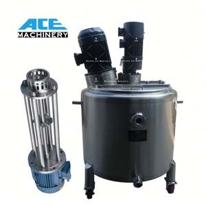 Máquina Mezcladora Industrial de Acero Inoxidable de 500L para Champú y Gel de Ducha - Product Image 4