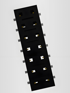 Samtec Original nouvelle HLE-107-02-F-DV-BE 14 positions prise carte entrée inférieure Mezzanine connecteur carte à carte connecteurs - Product Image 2