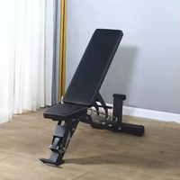 Banc multifonctionnel de haute qualité TOPTONS pour la musculation, avec fonction réglable de plat, incliné et décliné pour l'entraînement