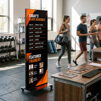 Pantalla LED Inalámbrica WiFi para Carteles con Función SDK para Publicidad en Centros Comerciales, Tiendas Minoristas, Elevadores de Metro y Vagones