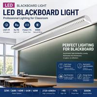 Plafonnier linéaire LED moderne XINDECO 48W 40W à haut rendement lumineux, éco-responsable, 120cm 150cm, luminaires de bureau, garantie 3 ans
