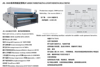 Machine automatique JERRY haute puissance 48KW 380V pour le rétrécissement et le relaxage des tissus tricotés, machine textile pour la pêche