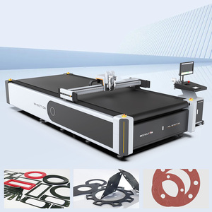 Máquina de Corte CNC Industrial Multifuncional para Juntas de Goma, PVC y Tableros, con Cuchilla Oscilante y Cámara CCD - Product Image 1