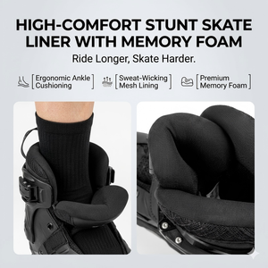 Patins à roues alignées agressifs UFS ASW <span class=keywords><strong>pour</strong></span> enfants, <span class=keywords><strong>pour</strong></span> la pratique de la vitesse et des cascades en extérieur, avec fonction clignotante - Product Image 3