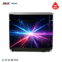 Écran LED flexible d'intérieur haute luminosité P1.86 P2.5 pour DJ, prend en charge l'affichage couleur, écran LED pour comptoir d'accueil