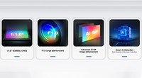 Caméra IP de sécurité tourelle 8MP à vision nocturne ultra-faible luminosité avec IA, ISP, audio bidirectionnel, compatible Hikvision, PoE, détection faciale et vision nocturne 24/7