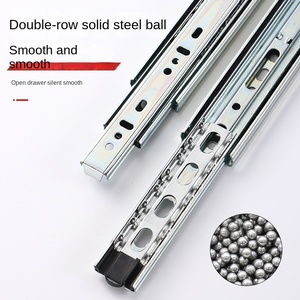 Bóng mang ngăn kéo kính thiên văn kênh mềm đóng hướng dẫn Tủ đường sắt trượt cho hướng dẫn ngăn kéo undermount <span class=keywords><strong>Slide</strong></span> nặng - Product Image 1