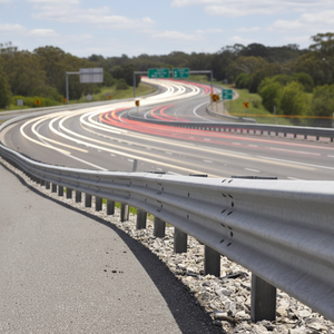 Barriera di sicurezza in acciaio con parapetto per autostrada a caldo - Product Image 1