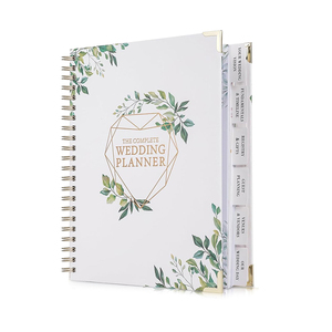 Agenda de Planificación de Bodas Personalizada con Lista de Tareas, Presupuesto, Metas y Organizador, con Separadores y Caja de Regalo - Product Image 1
