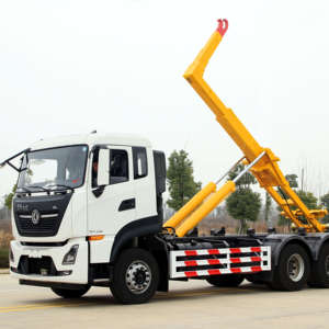 Dongfeng 6x4 20T נדנדה זרוע אשפה בשימוש מתגלגל את וו להרים פסולת פסולת אוסף משאית - Product Image 3