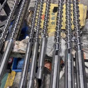 Baril de vis simple pour ligne de production de tuyaux PP PE, haute résistance à l'usure, longue durée de vie, qualité industrielle - Product Image 2