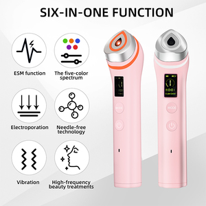 อุปกรณ์ความงามบนใบหน้าแบบใช้มือถือ 5 สี ABS ยกกระชับใบหน้า นวด ฟื้นฟูผิว - Product Image 6