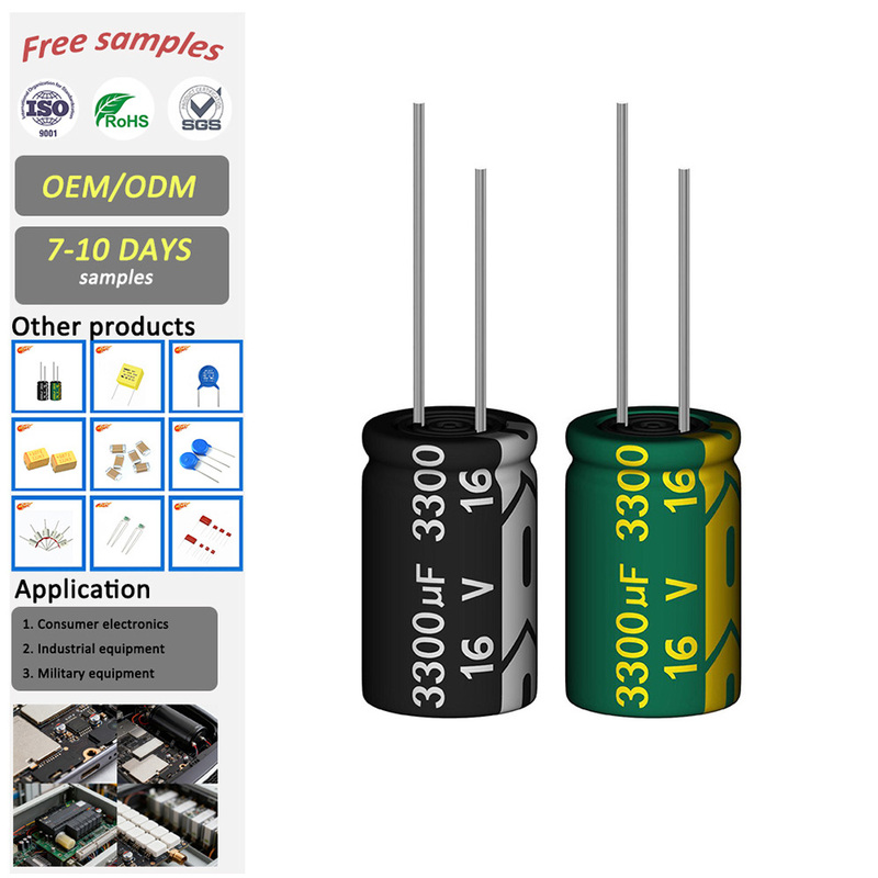 TDD Aluminum Capacitor 10V 16V 25V