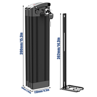 Batterie de vélo électrique 36V 25Ah OEM/ODM, vente en gros d'usine, 24V-52V 10Ah-30Ah, SilverFish 30A BMS 4A Chargeur Lithium 21700