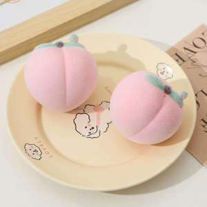Jouet Squishy Pêche Floqué Réaliste, à Remontée Lente, Anti-Stress, pour Soulager l'Anxiété et le Jeu Créatif - Product Image 4