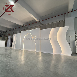 ชุดโครงโค้งแต่งงานสีขาวขนาด 8 ฟุต ราคาโรงงาน ZKAI สำหรับงานแต่งงาน ปี 2026 - Product Image 3