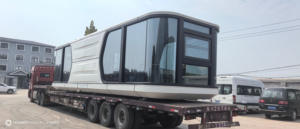 Modern Breathable Portable Steel Container House <b>Pods</b> for Hotels Supermarkets Kitchens Villas Home <b>Office</b> Living Room Bedroom - Product Image 4