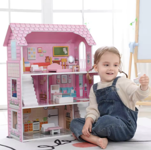 DIY niña y niño <span class=keywords><strong>casas</strong></span> <span class=keywords><strong>de</strong></span> juego en rosa miniatura casa <span class=keywords><strong>de</strong></span> muñecas <span class=keywords><strong>de</strong></span> <span class=keywords><strong>madera</strong></span> <span class=keywords><strong>para</strong></span> <span class=keywords><strong>niñas</strong></span> - Product Image 3