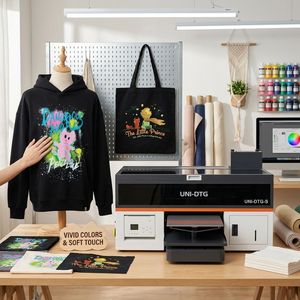 Imprimante DTG de bureau monoposte pour personnalisation DIY de T-shirts, sweats à capuche et tissus – Nouvelle machine numérique à <span class=keywords><strong>jet</strong></span> <span class=keywords><strong>d</strong></span>'<span class=keywords><strong>encre</strong></span> pour vêtements - Product Image 2