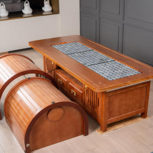 <span class=keywords><strong>Lit</strong></span> de salon électrique moderne en cuir synthétique avec pierres précieuses naturelles, réglable, pour hôtel, salle de sport, massage des pieds, personnalisable - Product Image 4