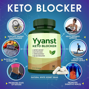 Cápsulas Keto Blocker Carb Support con Extracto de Frijol Blanco, Fórmula Sin OMG, 90 Unidades - Product Image 5