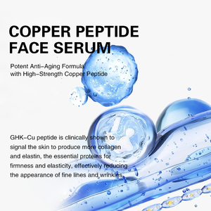 Suero <span class=keywords><strong>L</strong></span> GHK-CU Antienvejecimiento y Rejuvenecedor/Reparación de la Barrera Cutánea/Suavizante para Piel Sensible/Hidratación Profunda y Retención de Humedad/Efecto Lifting - Product Image 2