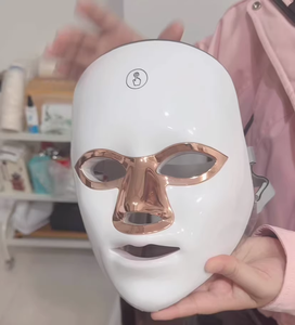 Masque facial LED pliable portable, masque de luminothérapie rouge intense, masque de luminothérapie LED réglable pour la réparation de la peau et le collagène - Product Image 5
