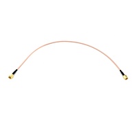 YZlink Factory RG316 RP Plug Switch N TNC BNC UHF MCX MMCX TS9 CRC9 Câble de queue de cochon à Angle droit droit