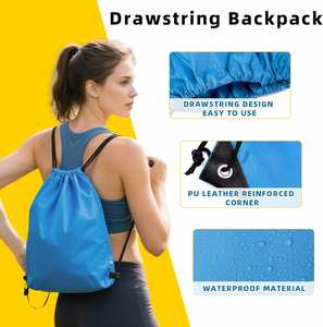 Promotional Travel Sports <b>Drawstring</b> Bags Colorful Hot-Selling Personalized <b>Drawstring</b> <b>Backpacks</b> - Product Image 4