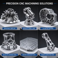 Servicio de Mecanizado CNC Personalizado de Piezas de Torno de Aluminio Anodizado de Precisión OEM para Piezas Pequeñas de Plástico y Metal