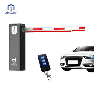 Barrière manuelle de bras de porte de boom de prix automatique gentil avec le moteur à courant continu de parking de détecteur de boucle de télécommande - Product Image 1